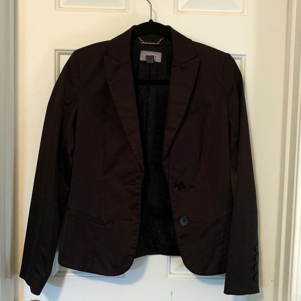 MANGO SUIT BLACK JACKET